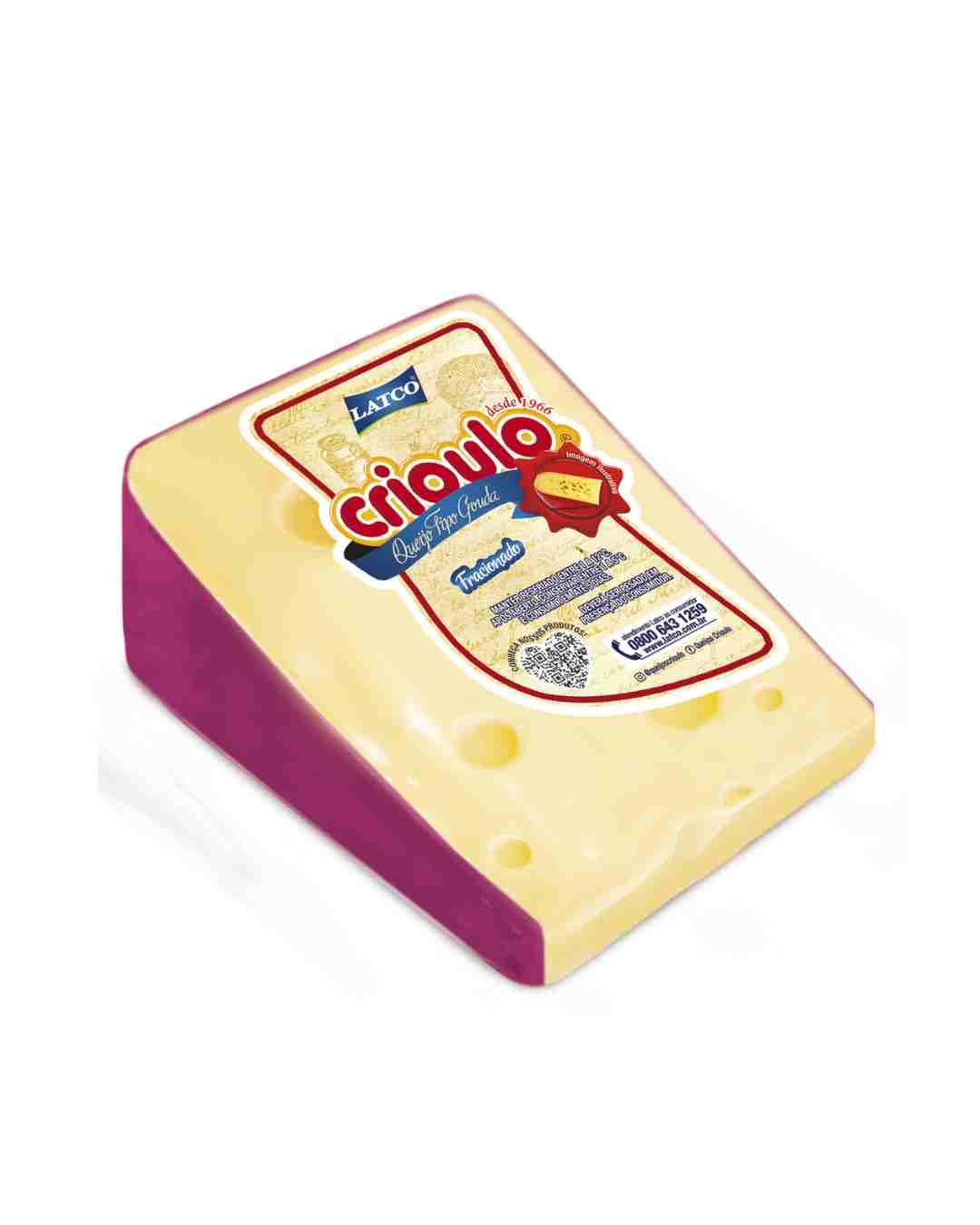 Queijo Gouda Cunha Crioulo 200g
